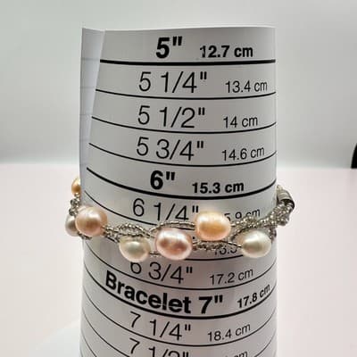 Vintage Y2K Multi-Strand Pearl Seed Beaded Bracelet Set Women's Classic Jewelry - Thumbnail 9