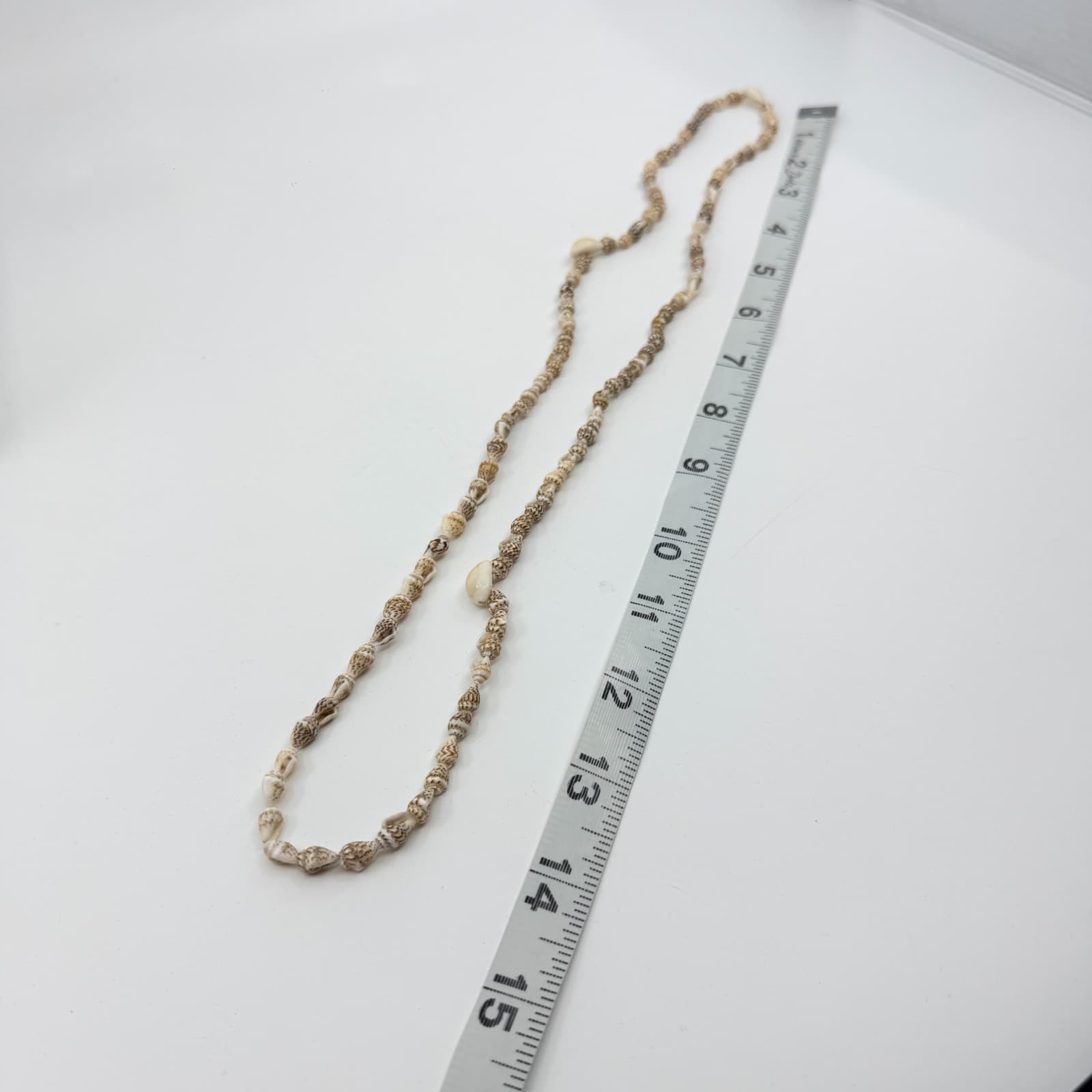 Natural Seashell Multi Strand Necklace Boho Beach Jewelry Gift Summer Accessory - Thumbnail 8