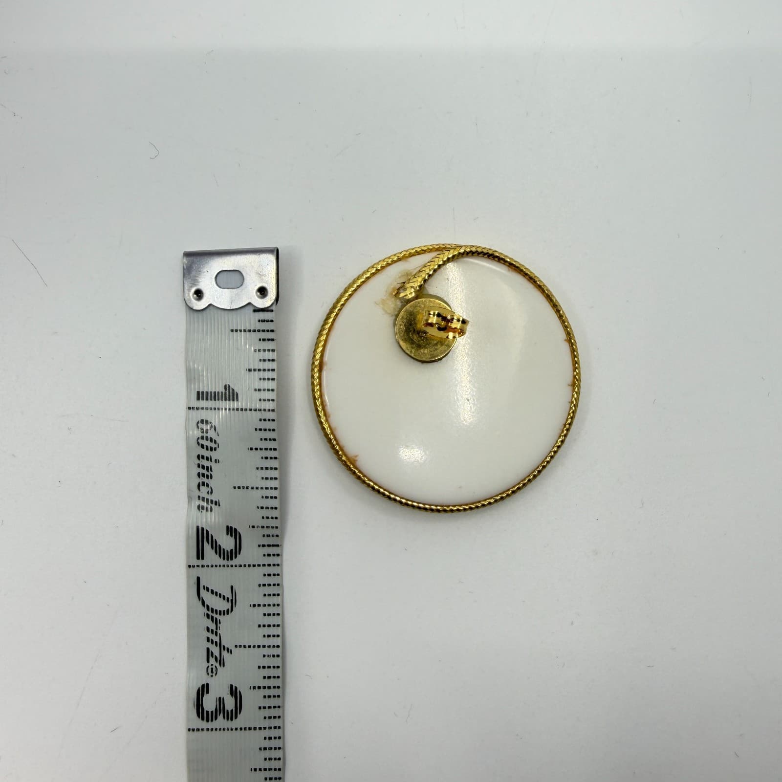 Gold Tone Textured Spiral Statement Stud Earrings Chunky Boho Festival Jewelry - Thumbnail 9