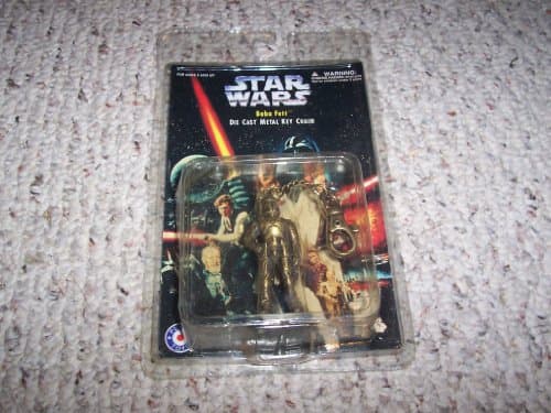 1 X Star Wars Boba Fett Die Cast Metal Key Chain