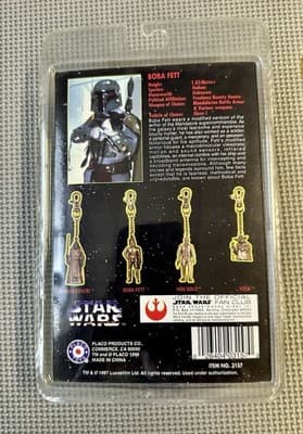 1 X Star Wars Boba Fett Die Cast Metal Key Chain - Thumbnail 5