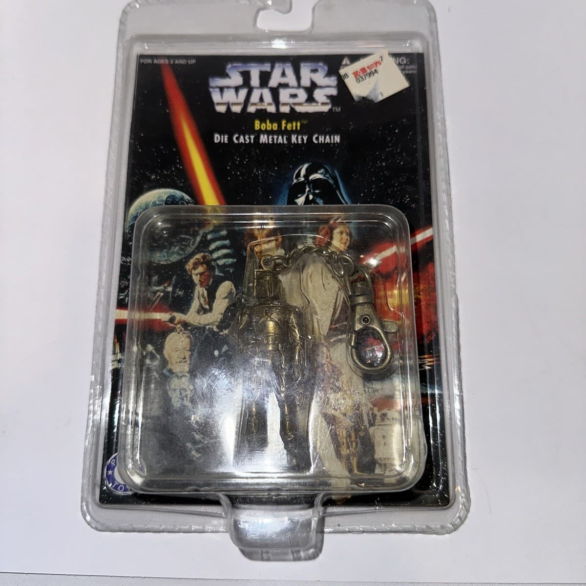 1 X Star Wars Boba Fett Die Cast Metal Key Chain - Thumbnail 7