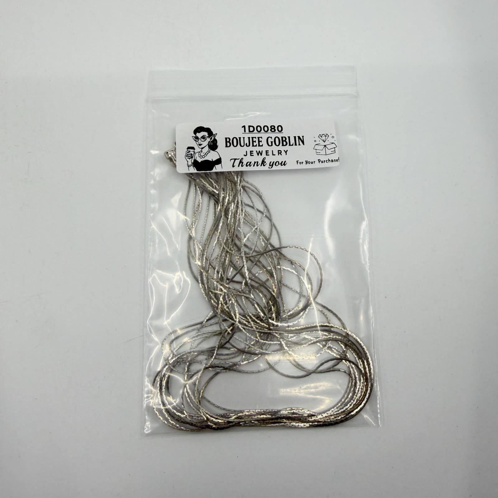 Multi-Strand Silver Tone Snake Chain Necklace Layered Statement Boho Festival - Thumbnail 13