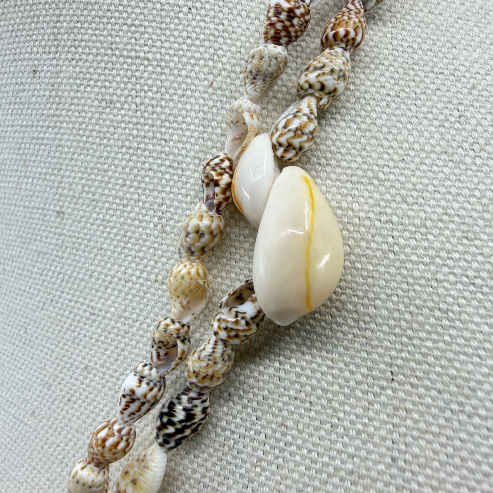 Multi-Strand Seashell Necklace Beach Boho Coastal Layering Summer Jewelry Gift - Thumbnail 5
