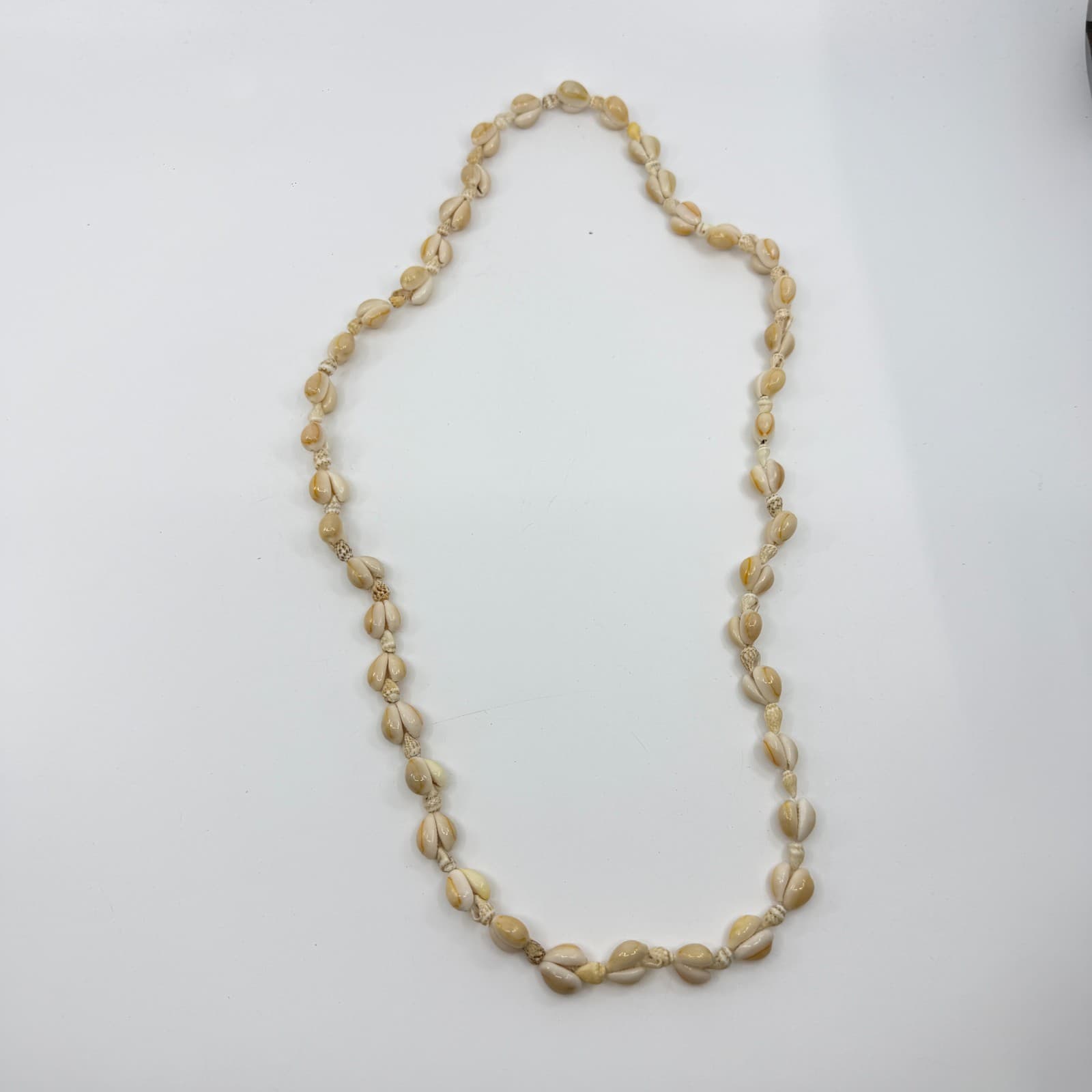 Natural Cowrie Shell Beaded Necklace Beach Boho Surf Aesthetic Statement Jewelry - Thumbnail 10