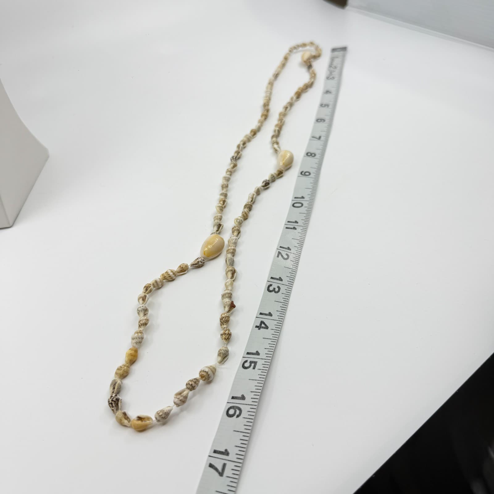 Natural Shell Layered Necklace Bohemian Beachy Statement Jewelry Gift for Her - Thumbnail 10