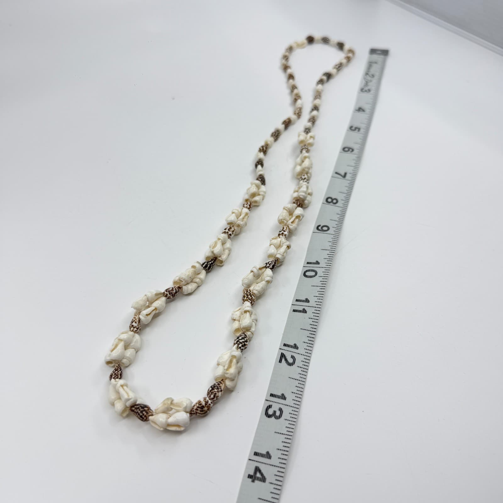 Authentic Sea Shell Beaded Necklace Beach Boho Festival Surfer Style Statement - Thumbnail 9