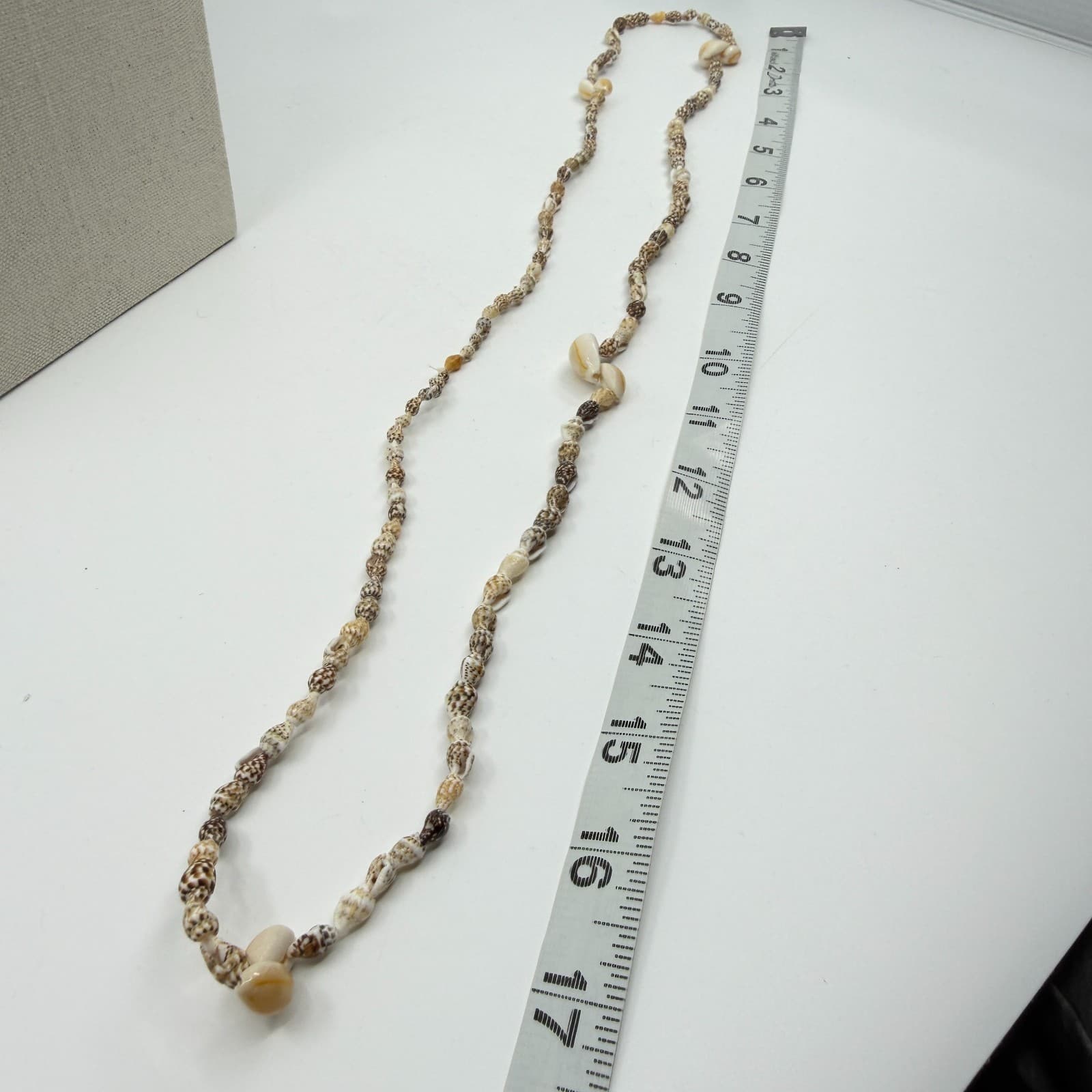 Multi-Strand Seashell Necklace Beach Boho Coastal Layering Summer Jewelry Gift - Thumbnail 8