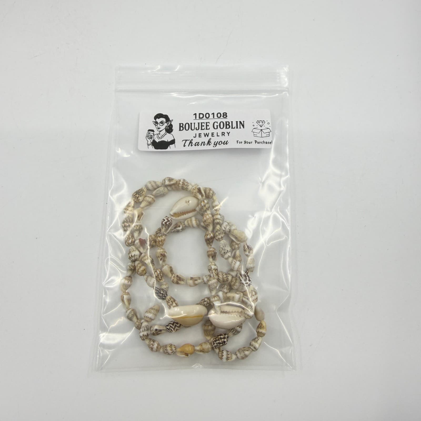 Natural Shell Layered Necklace Bohemian Beachy Statement Jewelry Gift for Her - Thumbnail 11