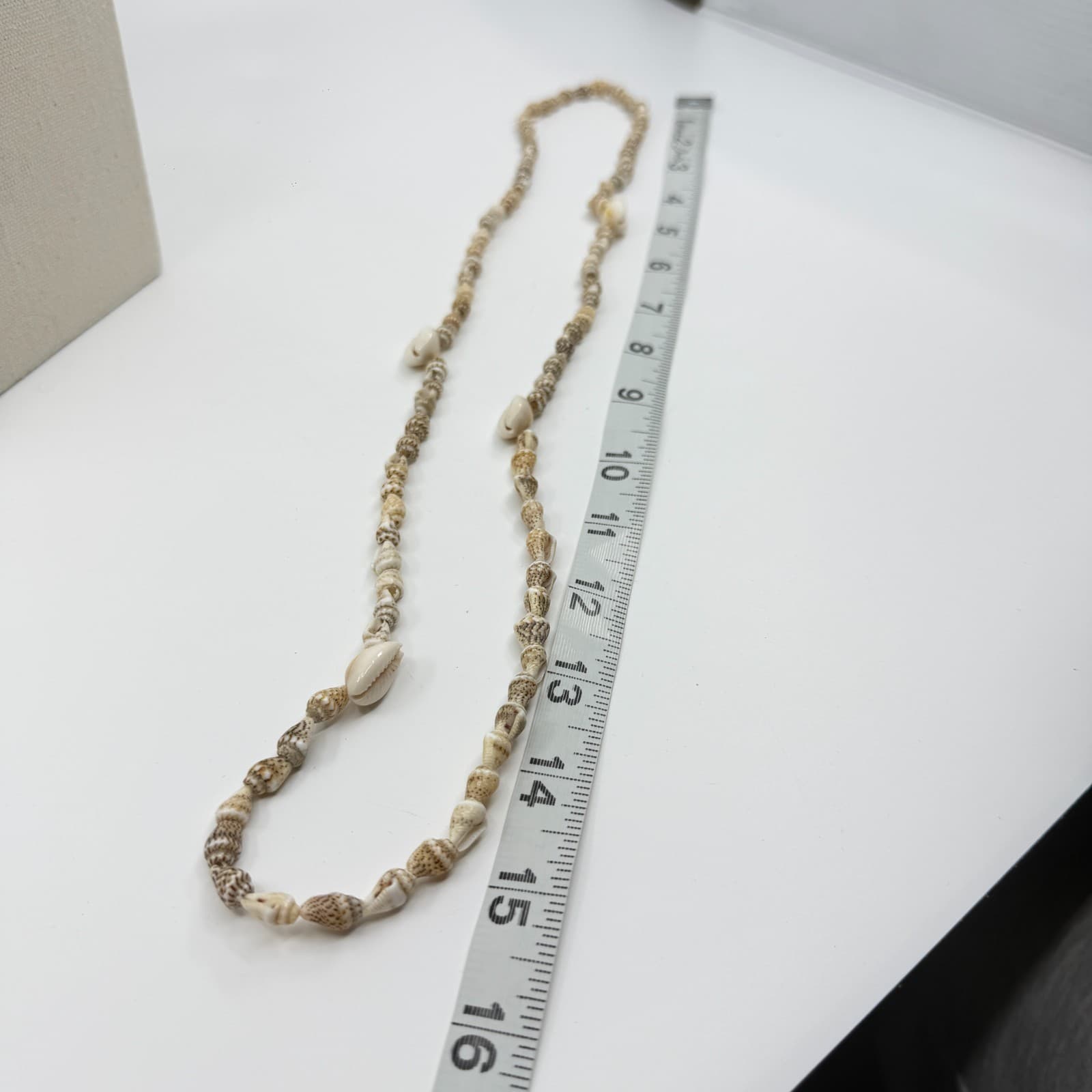 Bohemian Shell Layered Necklace Natural Beachy Statement Jewelry Gift for Her - Thumbnail 10