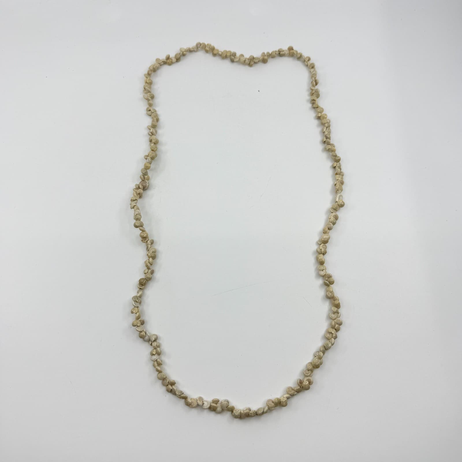 Layered Natural Spiral Shell Bead Necklace Coastal Boho Beach Statement Jewelry - Thumbnail 8