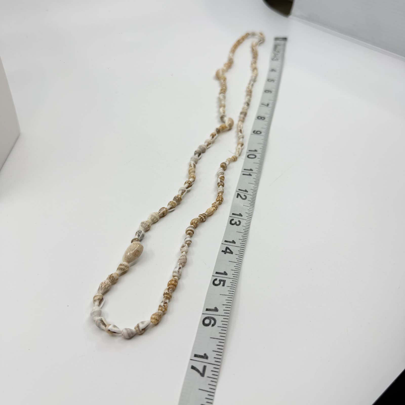 Double Layer Natural Seashell Beaded Necklace Beach Boho Coastal Jewelry Gift - Thumbnail 8