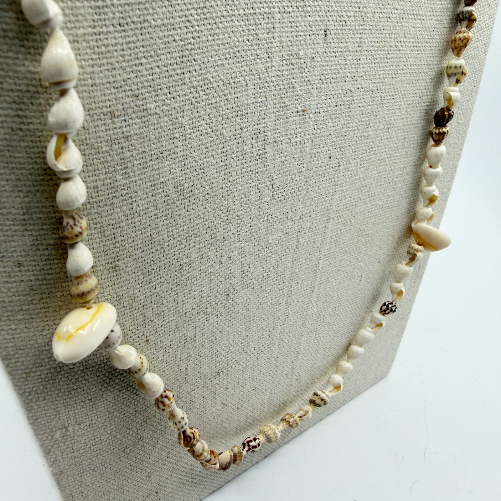 Long Natural Seashell Necklace Beach Bohemian Surf Jewelry Beaded Strand Gift - Thumbnail 4