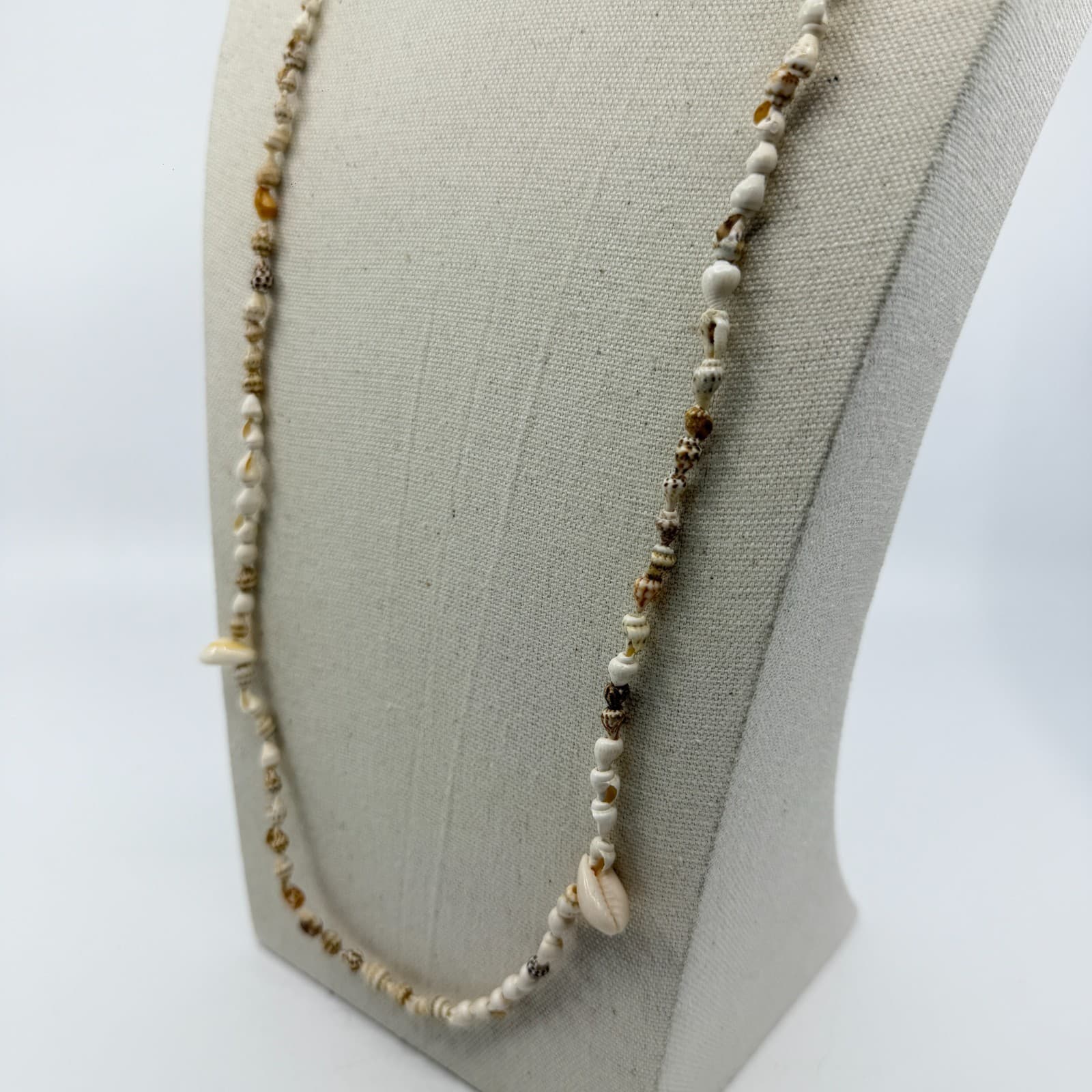 Long Natural Seashell Necklace Beach Bohemian Surf Jewelry Beaded Strand Gift - Thumbnail 6