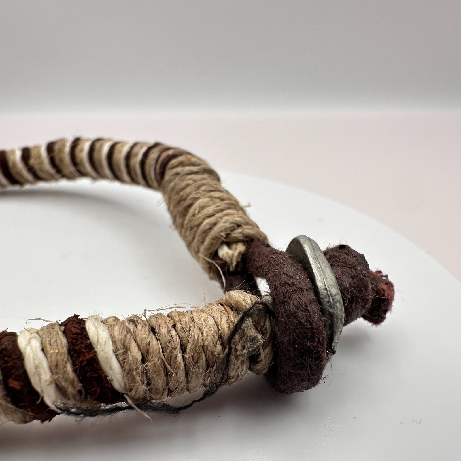 Vintage Y2K Boho Twine Rope Corded Wrap Bracelet Statement Women's Jewelry Retro - Thumbnail 4