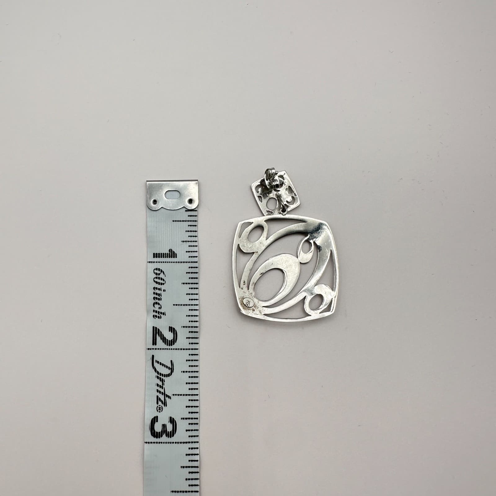 Vintage Y2K Silver Tone Open Work Dangle Earrings Statement Women's Jewelry 90s - Thumbnail 7