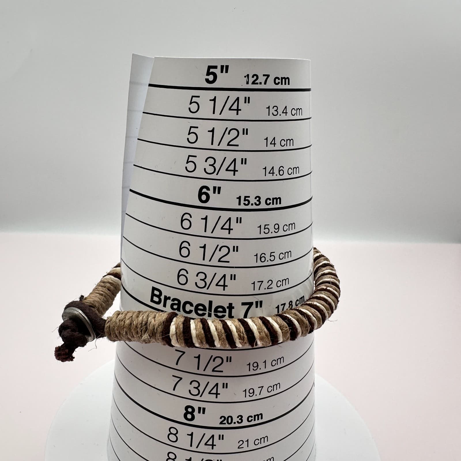 Vintage Y2K Boho Twine Rope Corded Wrap Bracelet Statement Women's Jewelry Retro - Thumbnail 8