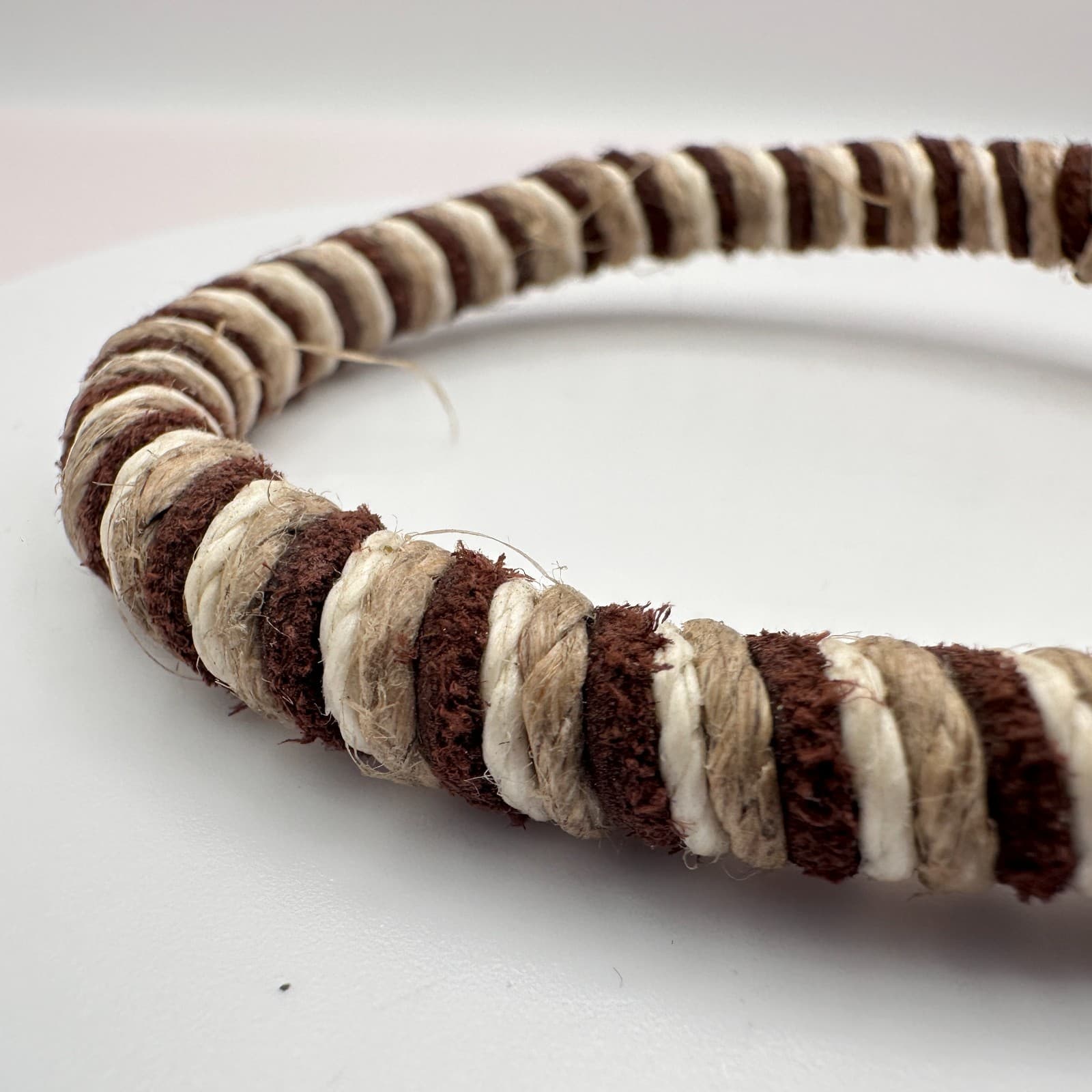 Vintage Y2K Boho Twine Rope Corded Wrap Bracelet Statement Women's Jewelry Retro - Thumbnail 3