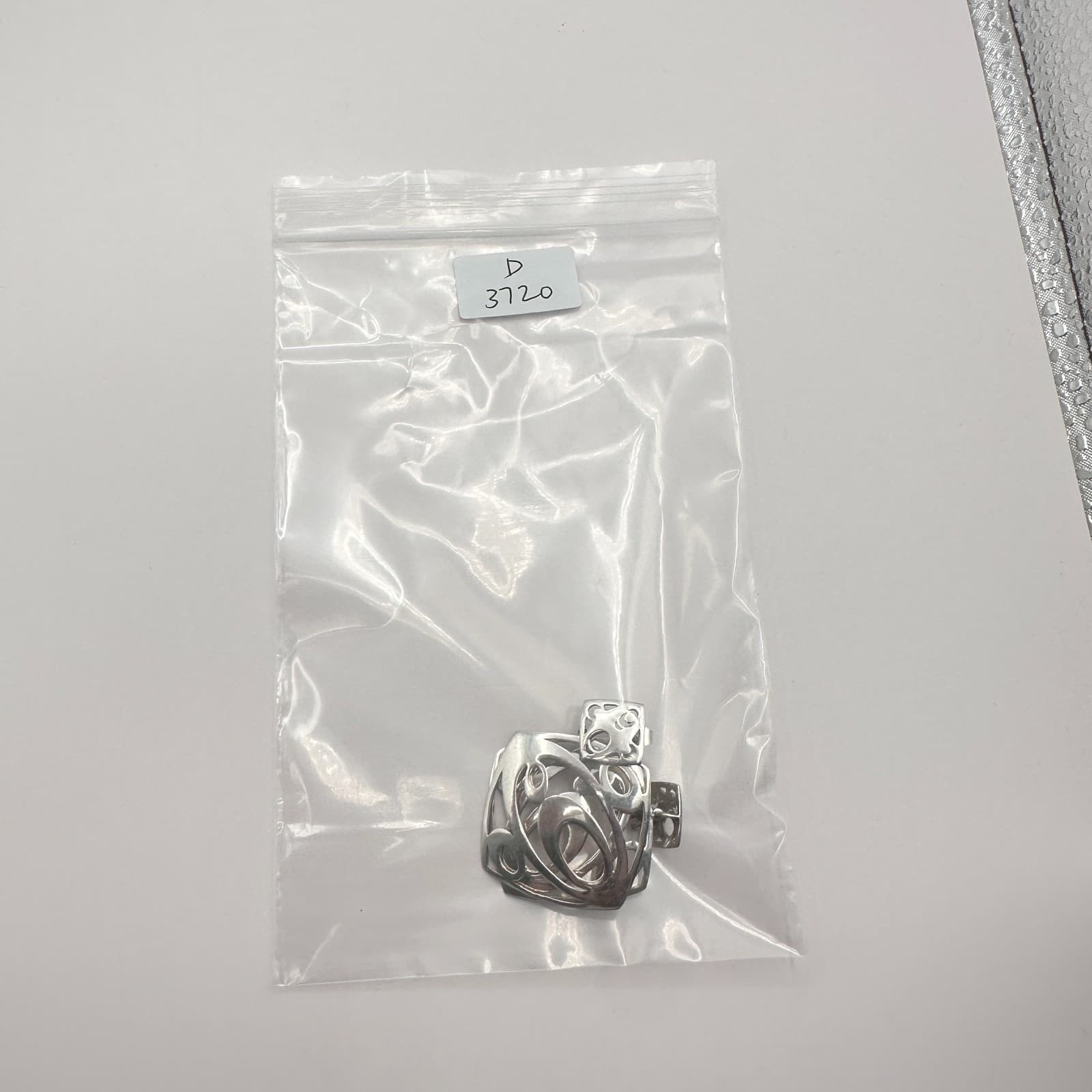 Vintage Y2K Silver Tone Open Work Dangle Earrings Statement Women's Jewelry 90s - Thumbnail 8