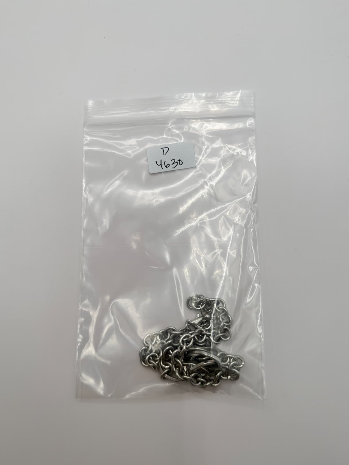 Vintage Y2K Silver Tone Graduated Oval Links Chain Necklace Women's Jewelry Bib - Thumbnail 10