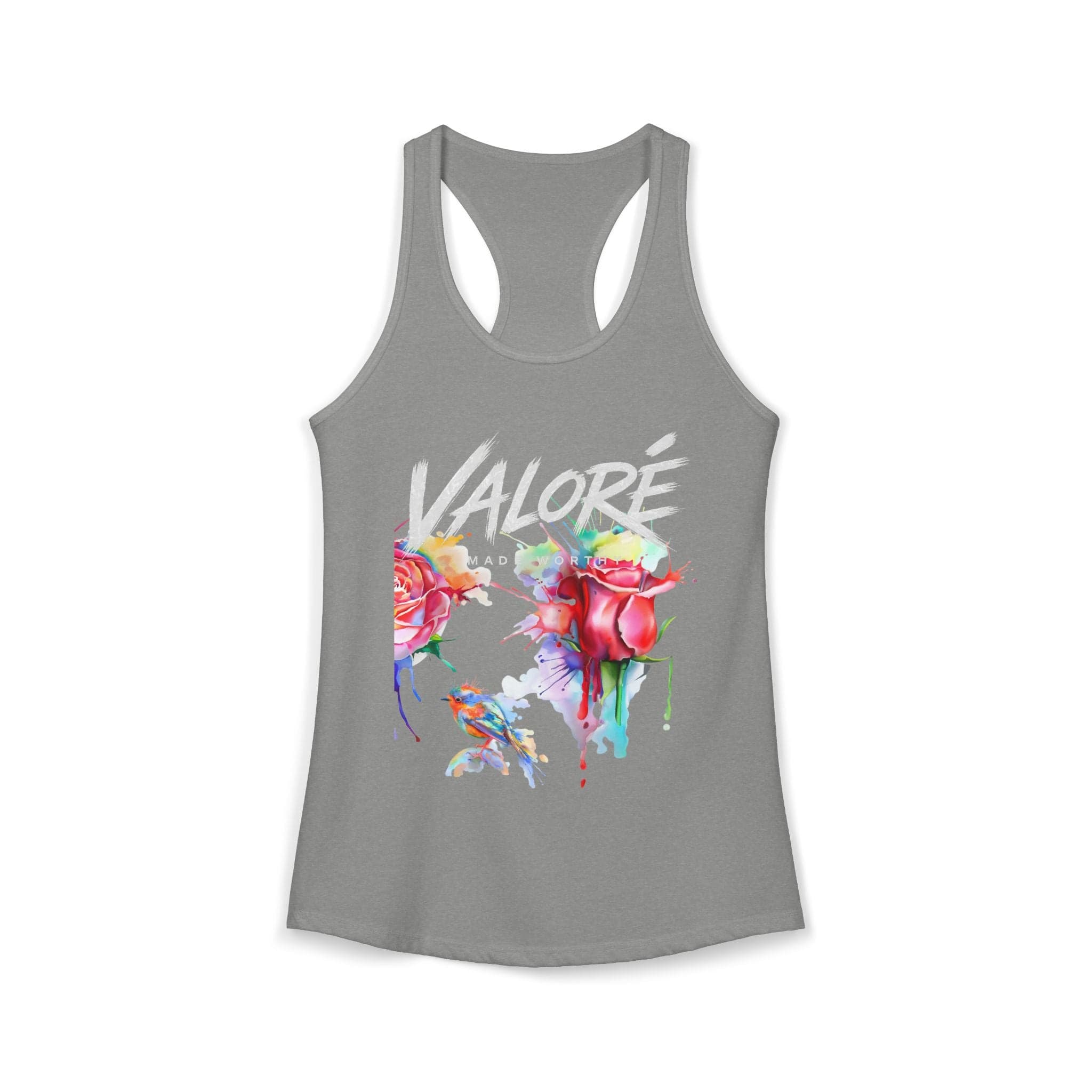 Women’s Racerback Tank — Slim Fit Lightweight Athletic Tank Top - Thumbnail 2