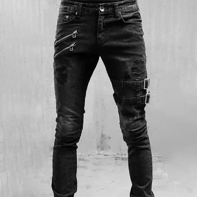 Personality Stretch Leg Jeans - Thumbnail 7