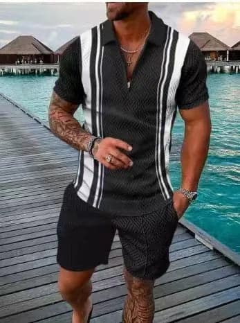 Solid Color Shorts Sets - Thumbnail 13