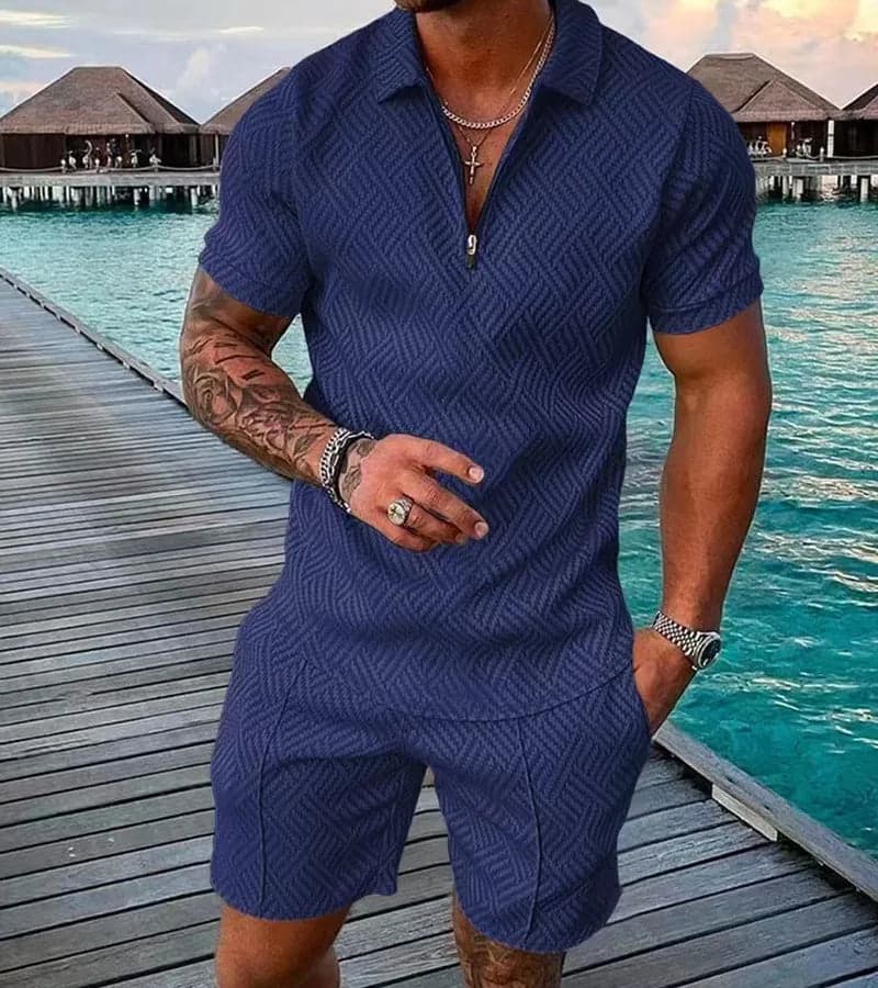 Solid Color Shorts Sets - Thumbnail 8