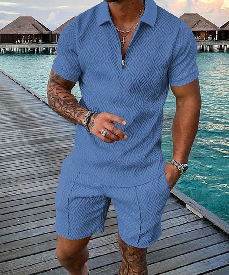 Solid Color Shorts Sets - Thumbnail 14