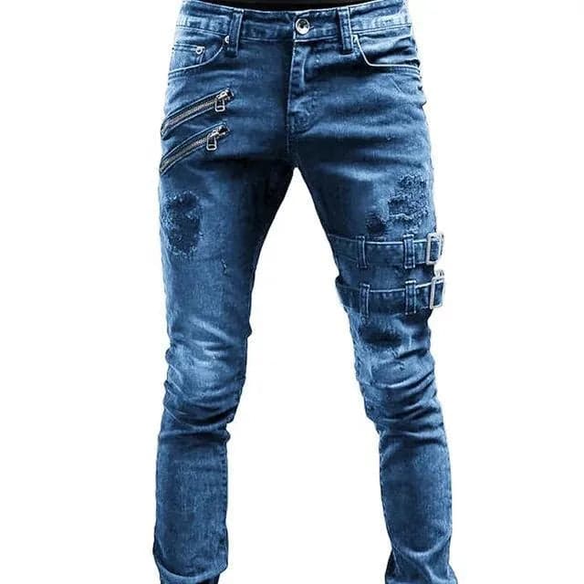 Personality Stretch Leg Jeans - Thumbnail 6