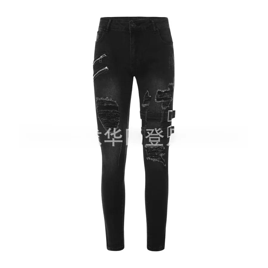 Personality Stretch Leg Jeans - Thumbnail 5