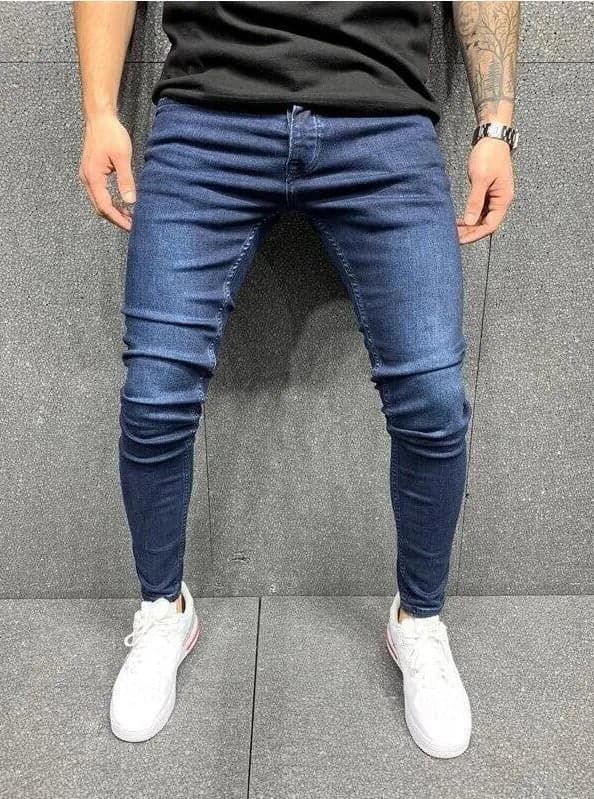 Knee Holes and Zipper Slim Fit - Thumbnail 20