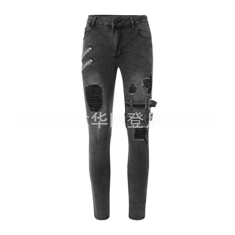 Personality Stretch Leg Jeans - Thumbnail 3