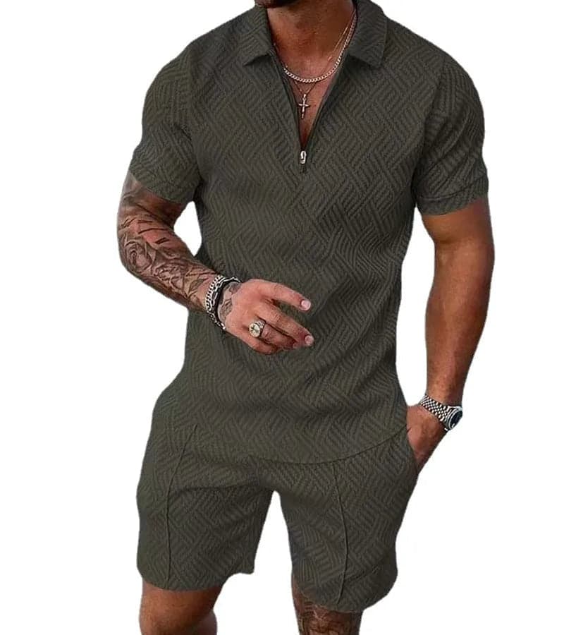 Solid Color Shorts Sets - Thumbnail 5