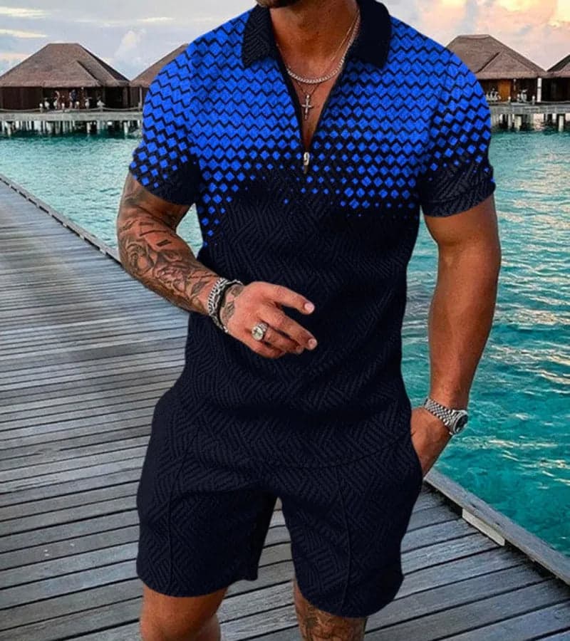 Solid Color Shorts Sets - Thumbnail 10