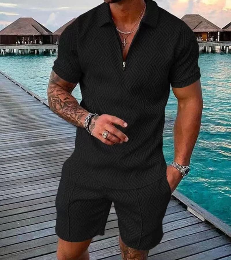 Solid Color Shorts Sets - Thumbnail 6