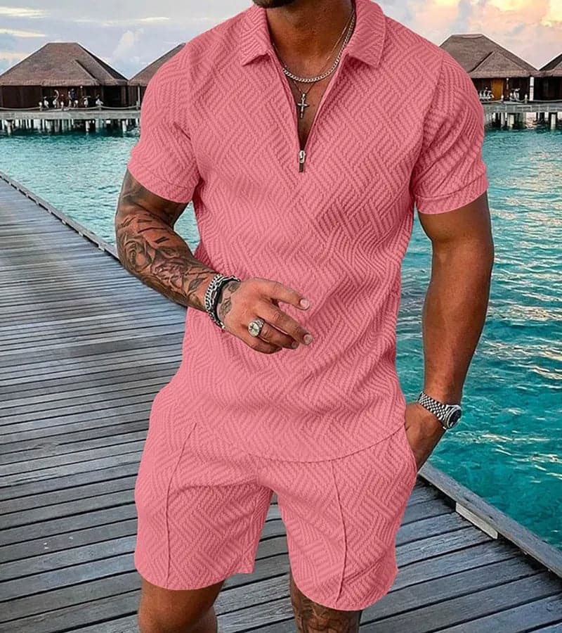 Solid Color Shorts Sets - Thumbnail 9