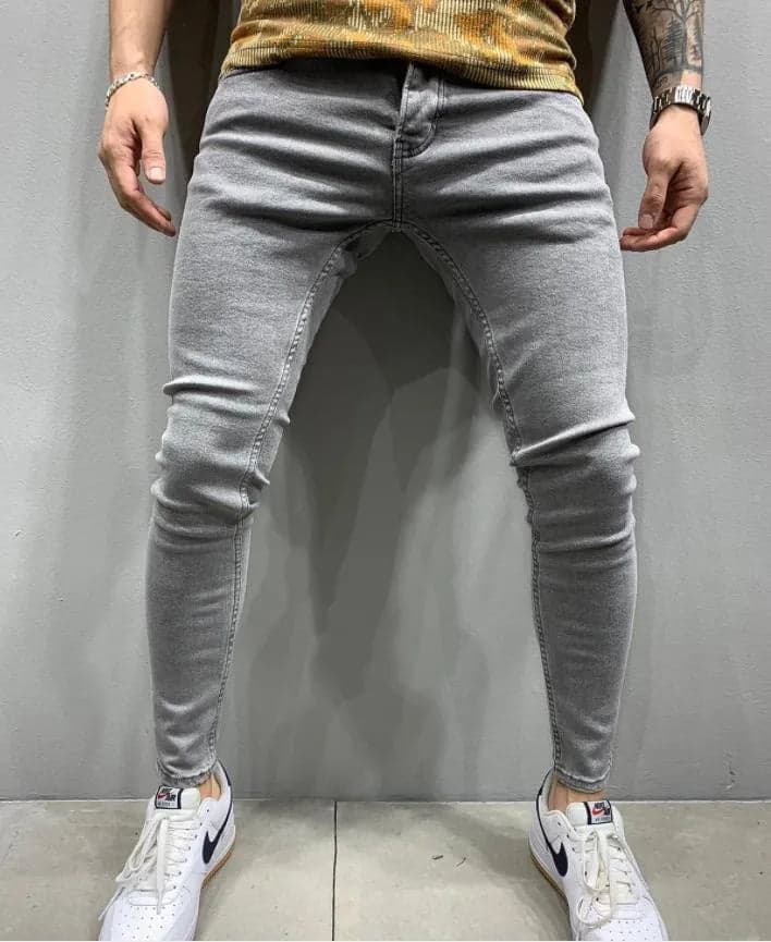 Knee Holes and Zipper Slim Fit - Thumbnail 22