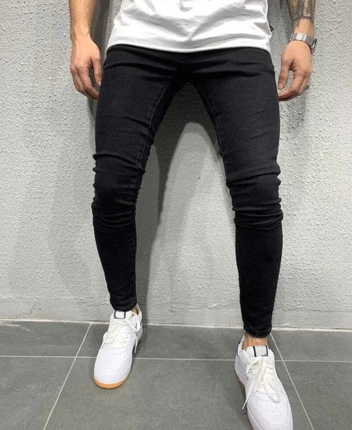 Knee Holes and Zipper Slim Fit - Thumbnail 23