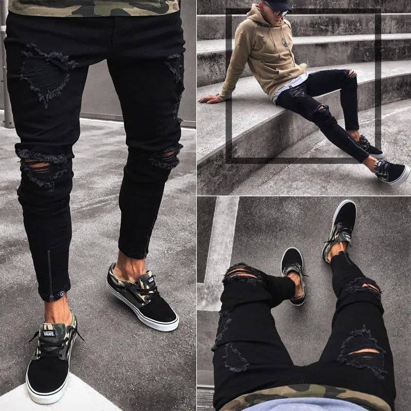 High-Waisted Jeans - Thumbnail 6