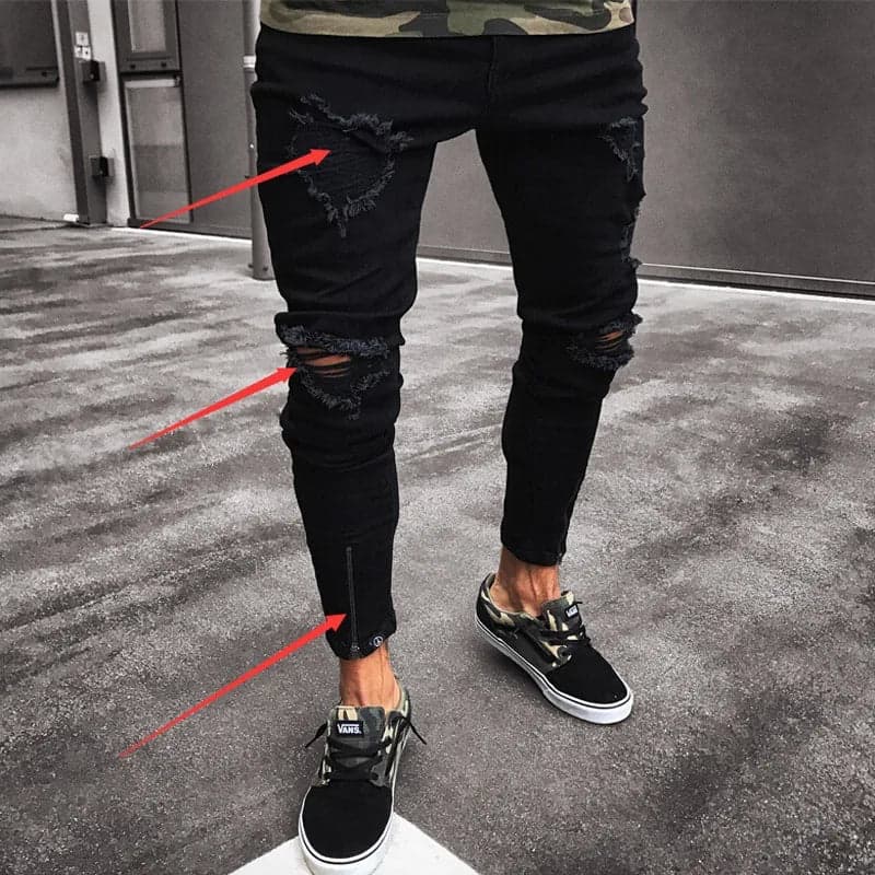 High-Waisted Jeans - Thumbnail 2