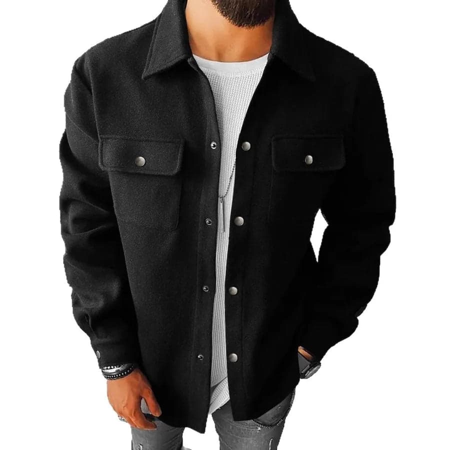 Casual Polyester Jacket - Thumbnail 6