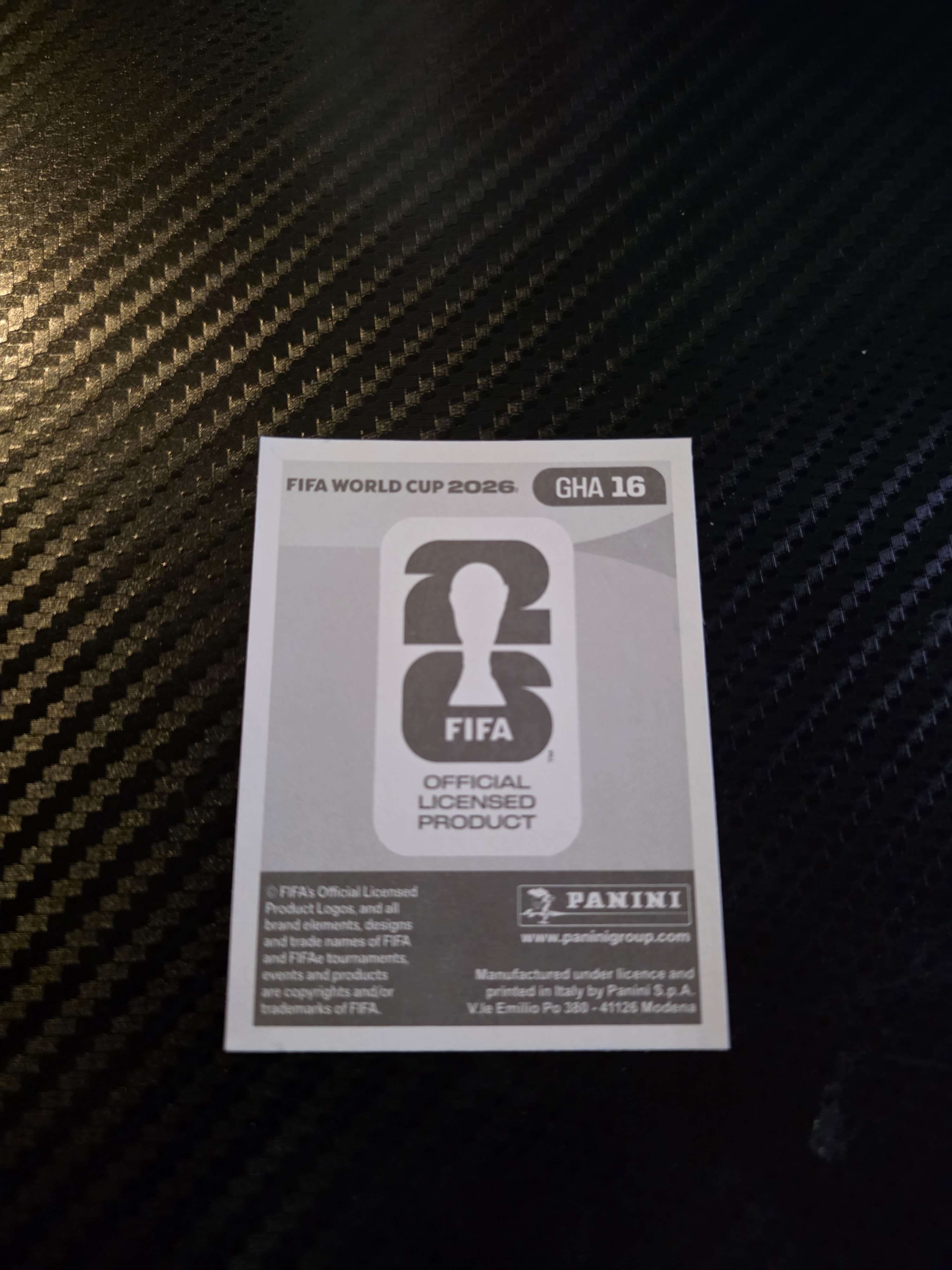Share panini world cup 2026 stickers - GHA16 Purple - Thumbnail 2