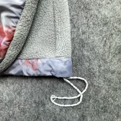 The North Face Jacket Womens Medium Gray Fleece Full Zip Interchange Pink Trim - Thumbnail 6