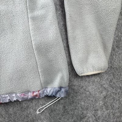The North Face Jacket Womens Medium Gray Fleece Full Zip Interchange Pink Trim - Thumbnail 14