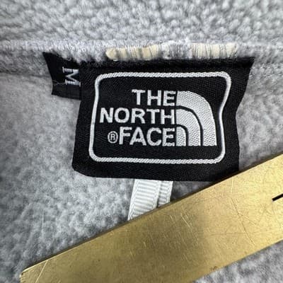 The North Face Jacket Womens Medium Gray Fleece Full Zip Interchange Pink Trim - Thumbnail 9
