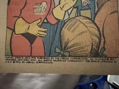 Vintage Carvel Comics Great Hitters I've Known 1976 Mickey Mantle Comic Book - Thumbnail 5