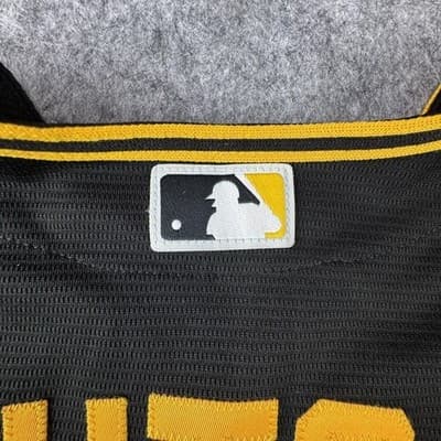 Pittsburgh Pirates Jersey Mens 2XL Black MLB Baseball Majestic McCutchen 22 - Thumbnail 8