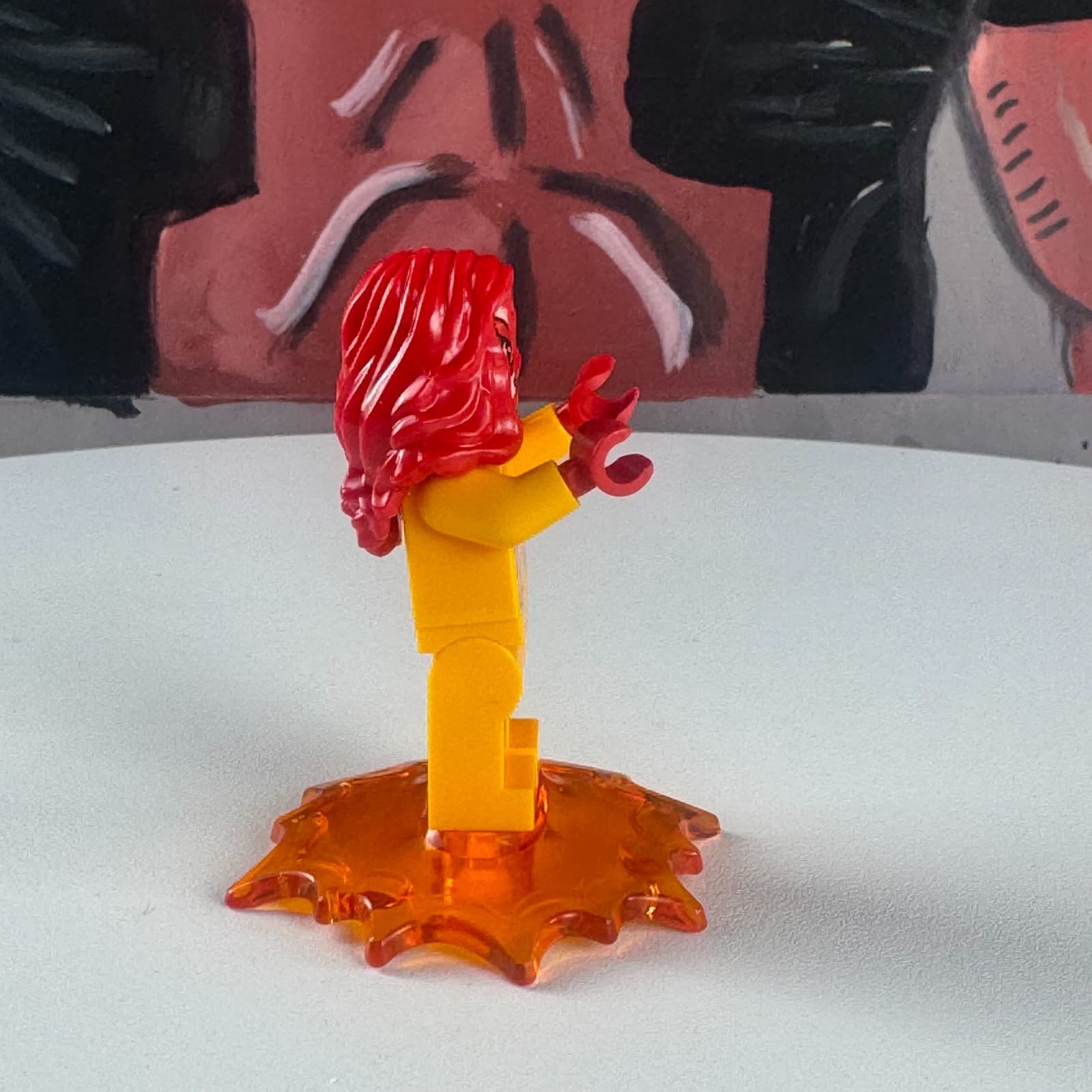 LEGO Marvel Firestar Minifigure sh712 from 76178 The Daily Bugle Spider-Man - Thumbnail 4