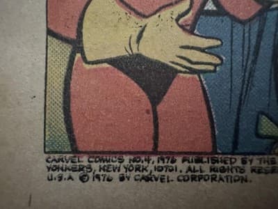 Vintage Carvel Comics Great Hitters I've Known 1976 Mickey Mantle Comic Book - Thumbnail 3